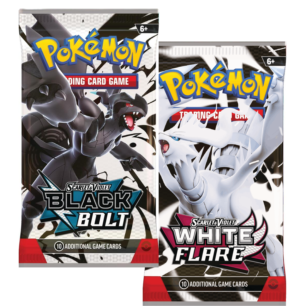 Black Bolt + White Flare 2x Booster Pack Combo