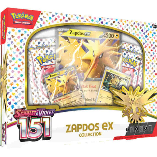 Pokemon Zapdos ex Collection | Scarlet & Violet 151